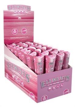 Elements PINK KING SIZE Cones 32x 3 Cones im Display